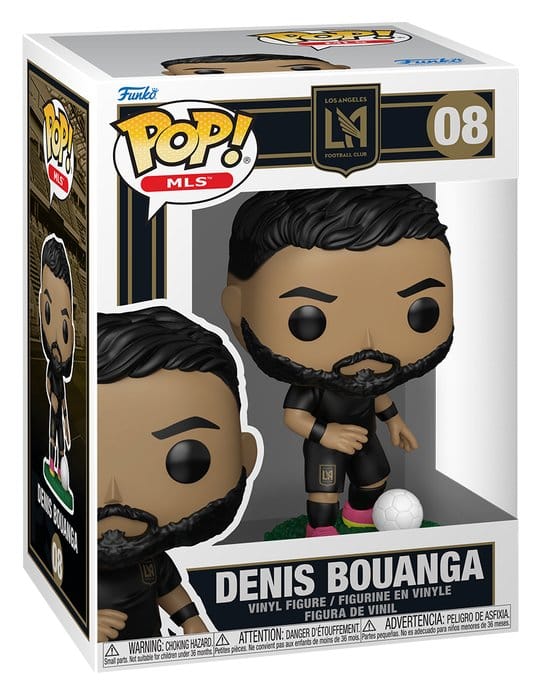 Los Angeles FC POP! MLS Vinyl figurine Denis Bouanga 9 cm