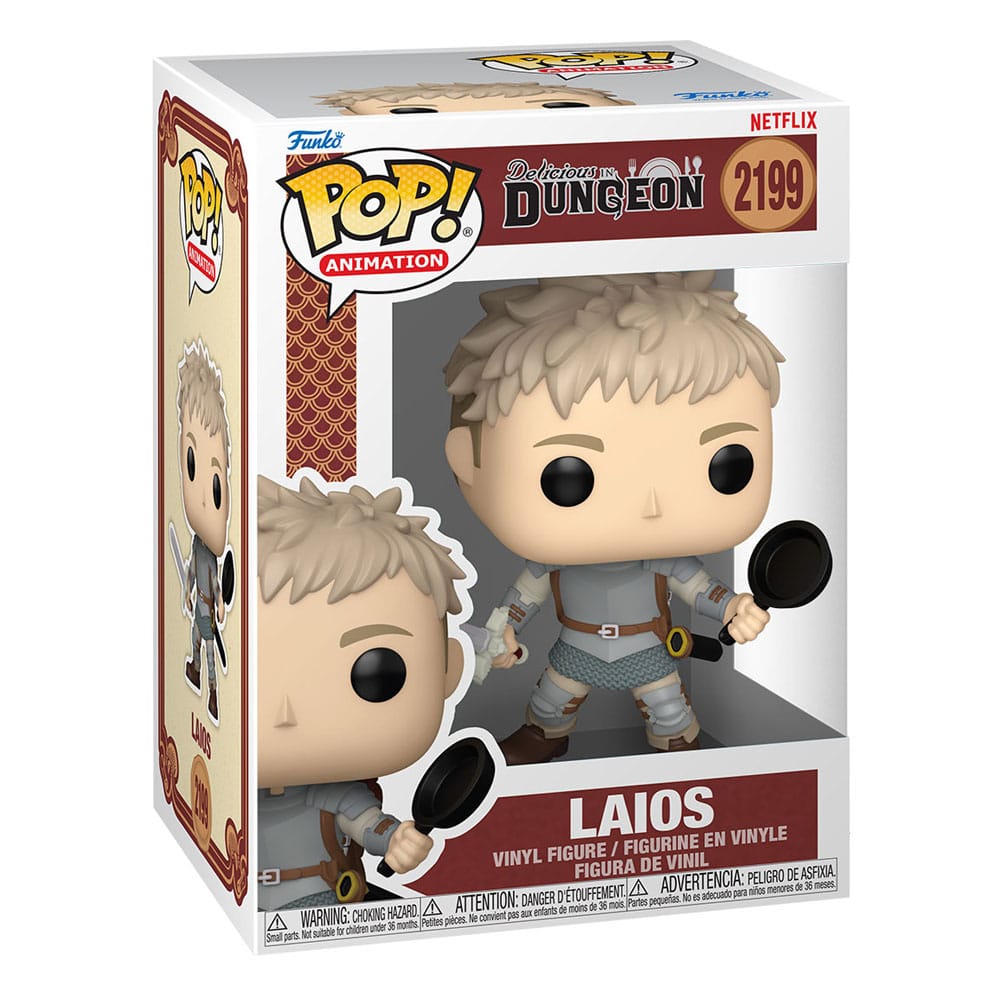 Delicious in Dungeon assortiment POP! Animation Vinyl figurines Laios with Chase 9 cm (6)