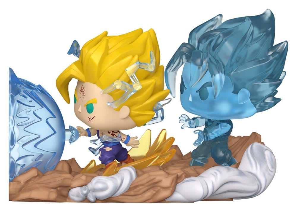 Dragon Ball Z POP Moments Vinyl figurines Father-Son Kamehameha 9 cm