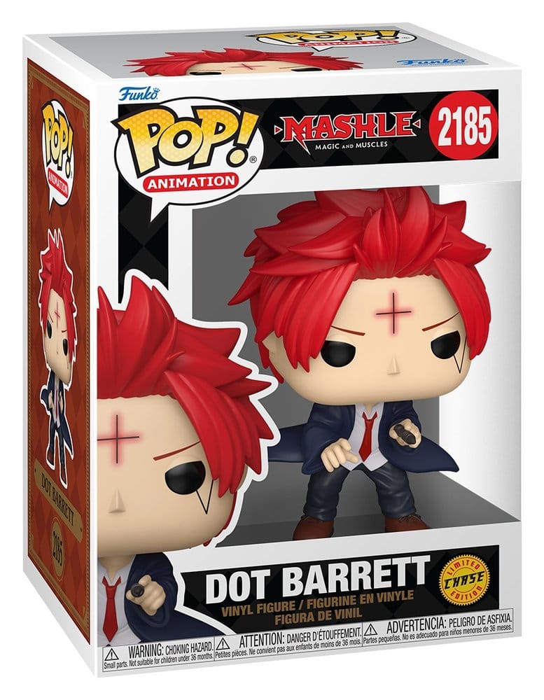 Mashle assortiment POP! Animation Vinyl figurines Dot Barrett with Chase 9 cm (6)