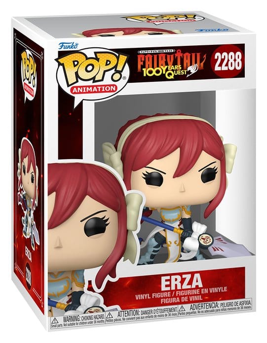 Fairy Tail 100 Year Quest POP! Animation Vinyl figurines Erza 9 cm
