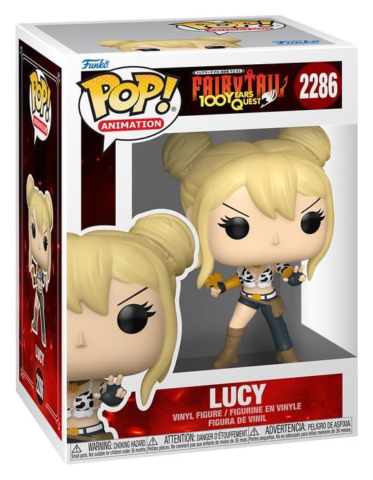 Fairy Tail-100 Years Quest POP! Animation Vinyl figurine Lucy 9 cm