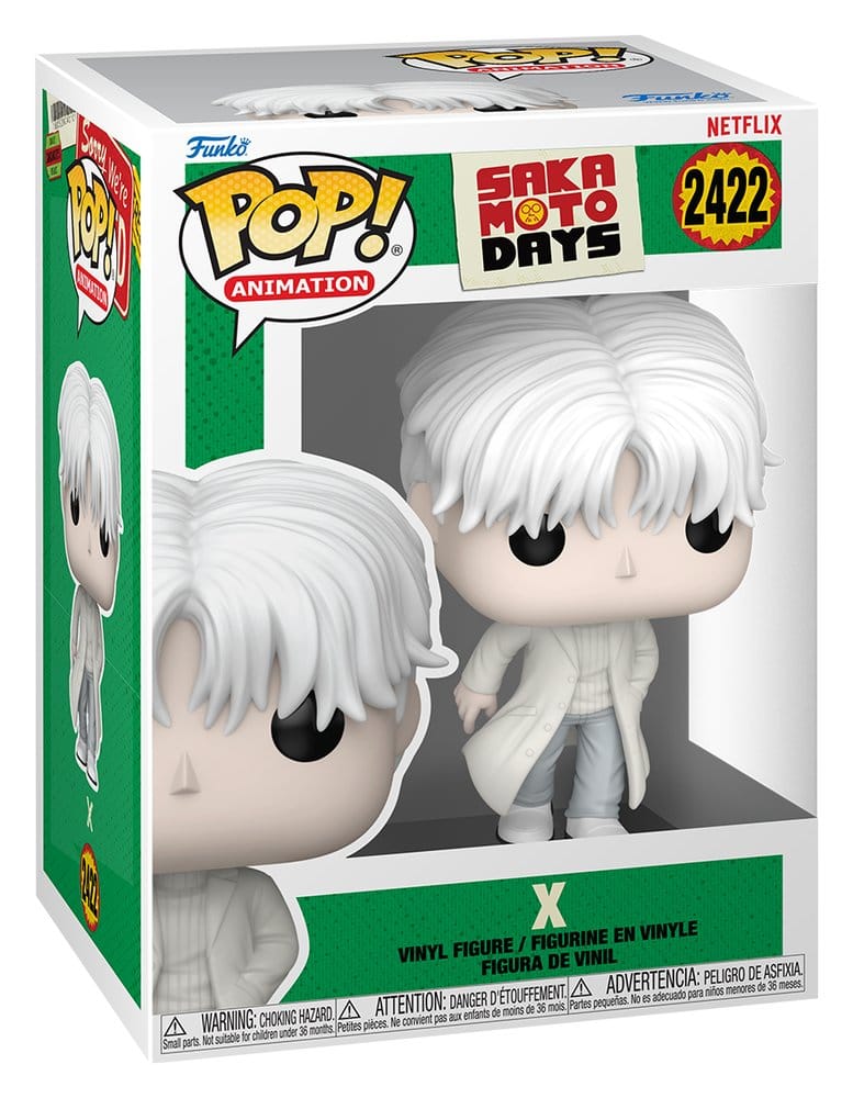 Sakamoto Days POP! Animation Vinyl figurine Kei "X" 9 cm
