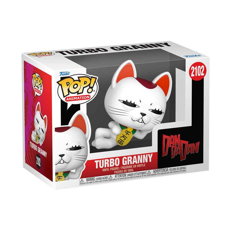 Dandadan POP! Animation Vinyl figurine Turbo Granny Cat 9 cm
