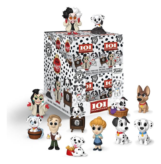 Les 101 Dalmatiens présentoir Mystery Minis figurines PDQ 5 cm (12)