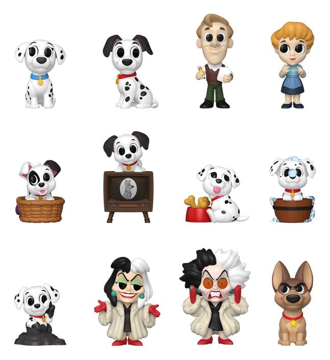 Les 101 Dalmatiens présentoir Mystery Minis figurines PDQ 5 cm (12)