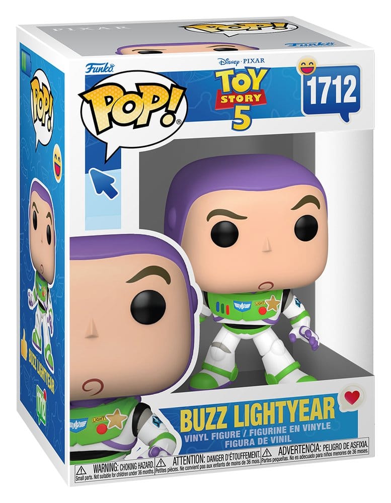 Toy Story 5 POP! Disney Vinyl figurines Buzz Lightyear 9 cm