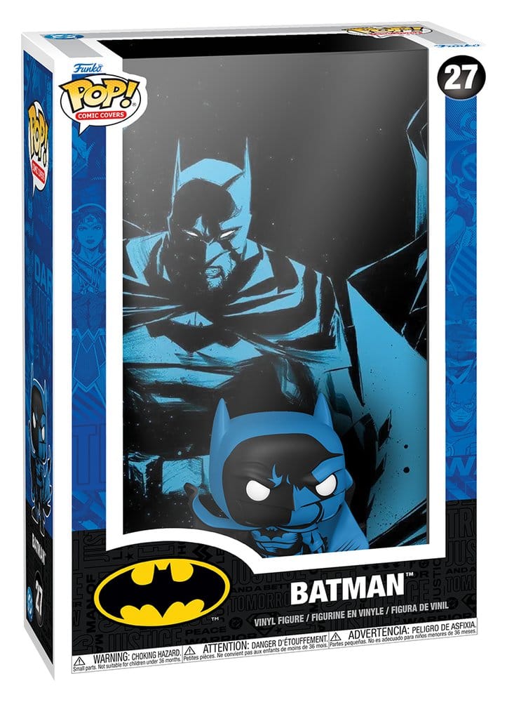 DC Comics POP! Comic Covers Vinyl Figurine Batman Black & Blue 9 cm