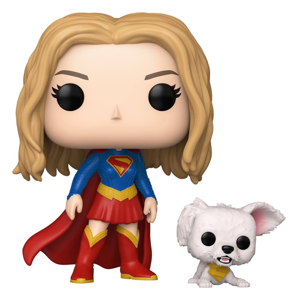 Supergirl (2026) POP! Heroes Vinyl figurine Supergirl with Puppy Krypto 9 cm