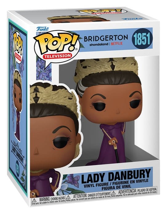 Bridgerton Figurine POP! TV Vinyl Lady Danbury 9 cm