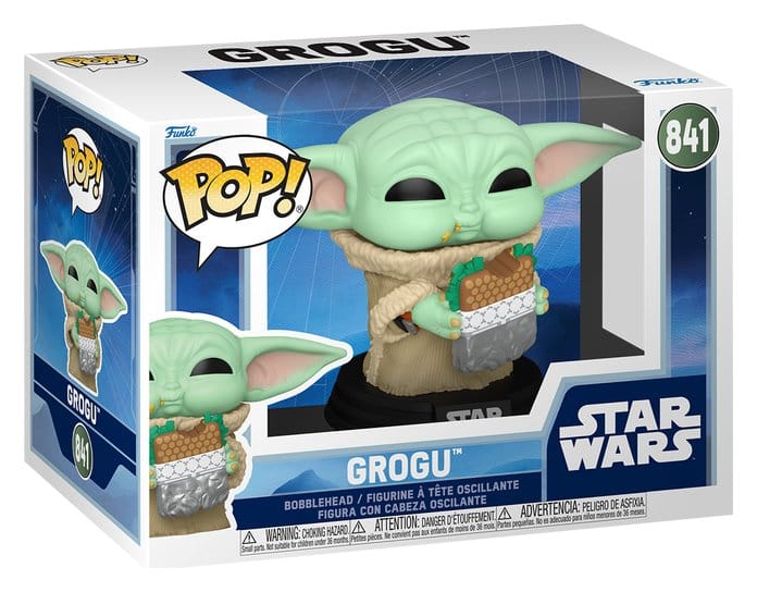 Star Wars: The Mandalorian and Grogu POP! Vinyl figurine Grogu with Sandwich 9 cm