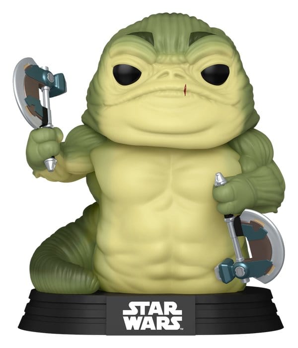 Star Wars: The Mandalorian and Grogu POP! Vinyl figurine Rotta the Hutt (Glow) 9 cm
