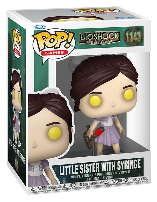 Bioshock POP! Games Vinyl figurine Little Sister w/Syringe 9 cm