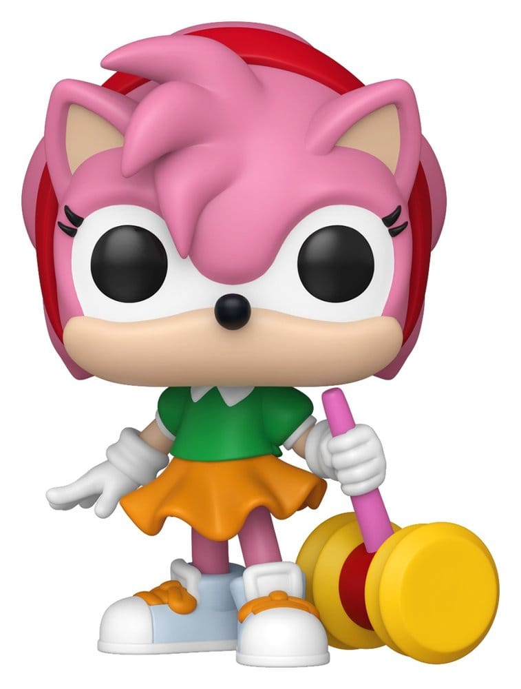 Sonic - The Hedgehog assortiment POP! Games Vinyl figurines Amy Rose with Piko Hammer with Chase 9 cm (6)