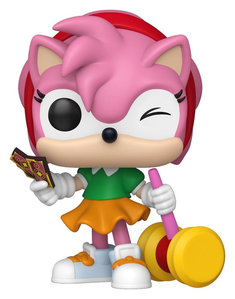 Sonic - The Hedgehog assortiment POP! Games Vinyl figurines Amy Rose with Piko Hammer with Chase 9 cm (6)