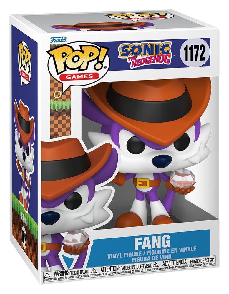Sonic - The Hedgehog POP! Movies Vinyl figurines Fang the Hunter 9 cm