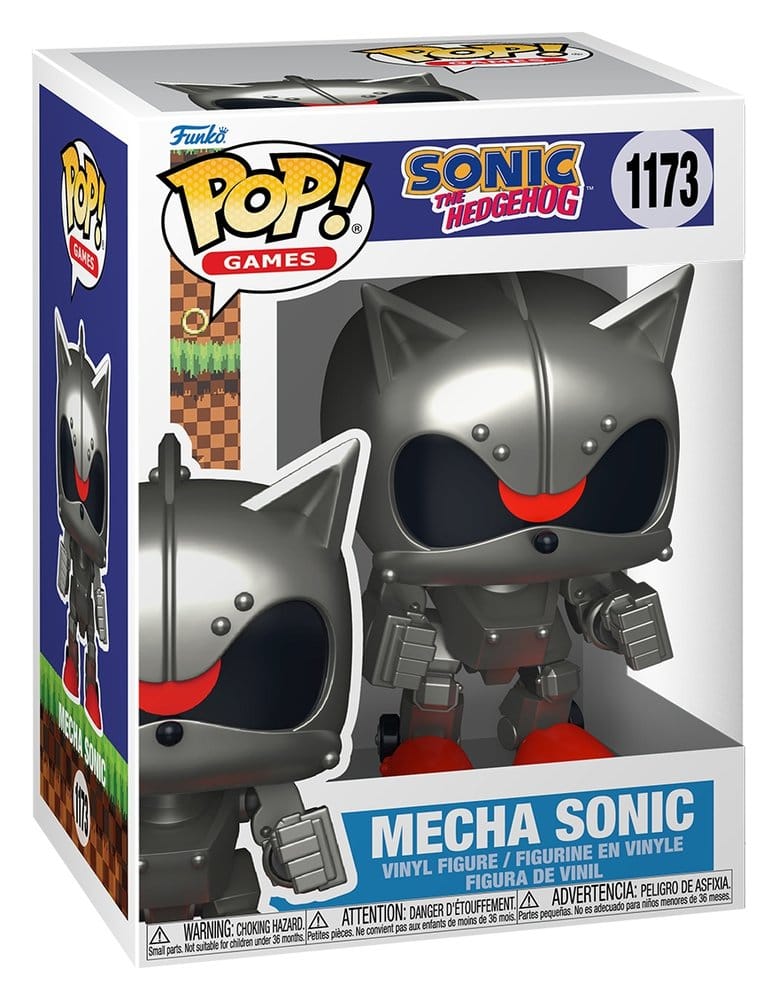 Sonic - The Hedgehog POP! Movies Vinyl figurines Mecha Sonic 9 cm