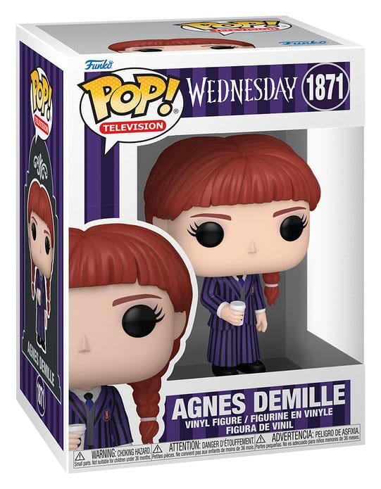 Wednesday POP! TV Vinyl figurine Agnes Demille 9 cm