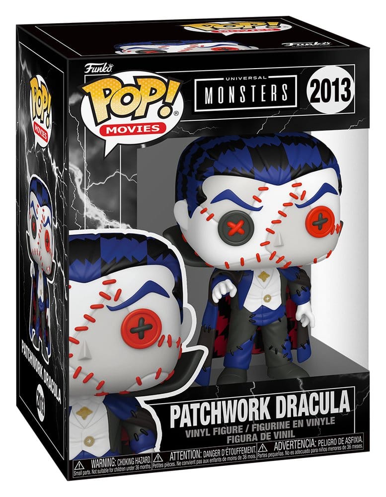 Universal Monsters Patchwork POP! Movies Vinyl figurine Dracula 9 cm