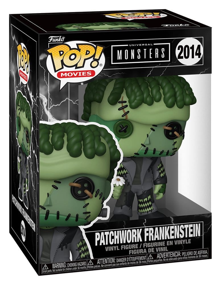 Universal Monsters Patchwork POP! Movies Vinyl figurine Frankenstein's Monster 9 cm