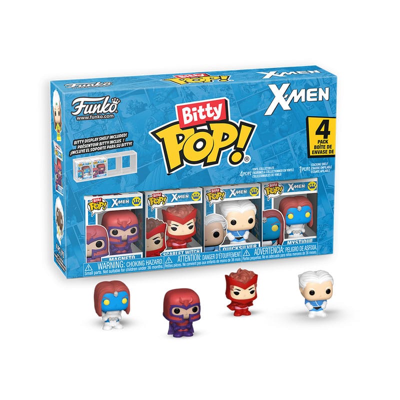 X-Men pack 4 figurines Bitty POP! Vinyl Magneto 2,5 cm