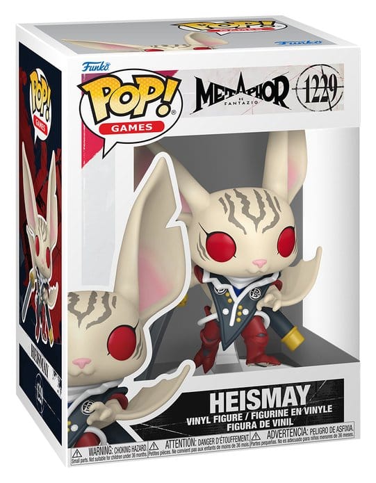 Metaphor: ReFantazio POP! Games Vinyl figurine Heismay 9 cm
