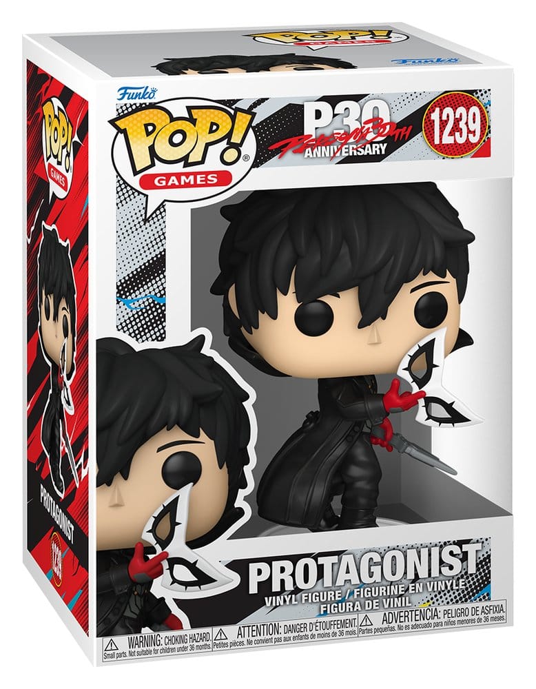 Persona 5 POP! Games Vinyl figurine Protagonist (Ren) 9 cm