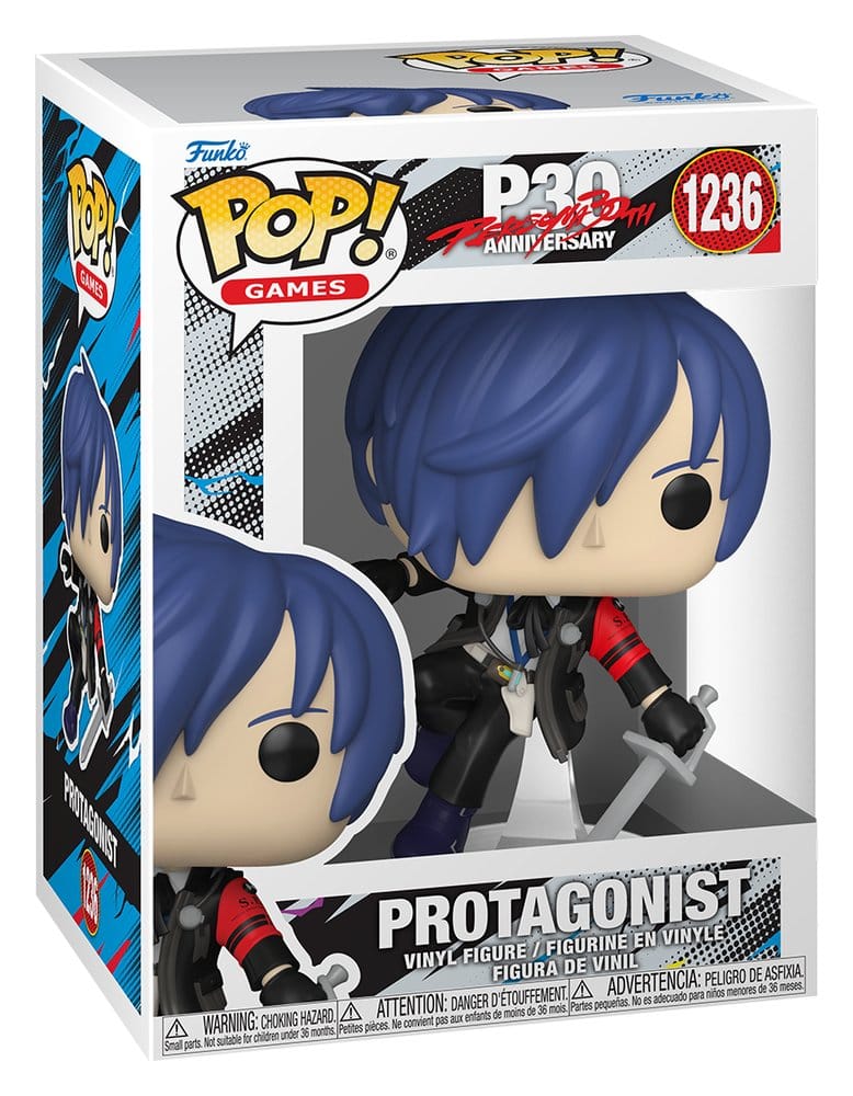Persona 3 POP! Games Vinyl figurine Male Protagonist (Makoto) 9 cm