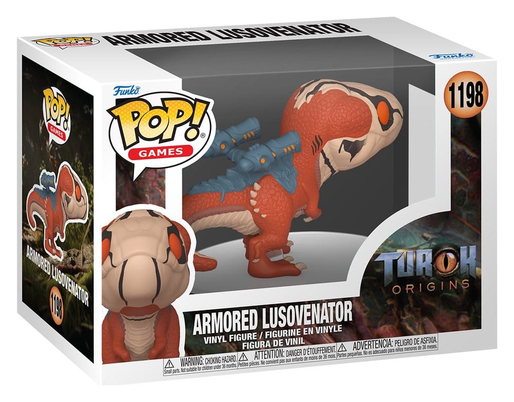 Turok POP! Games Vinyl figurine Armored Lusovenator 9 cm