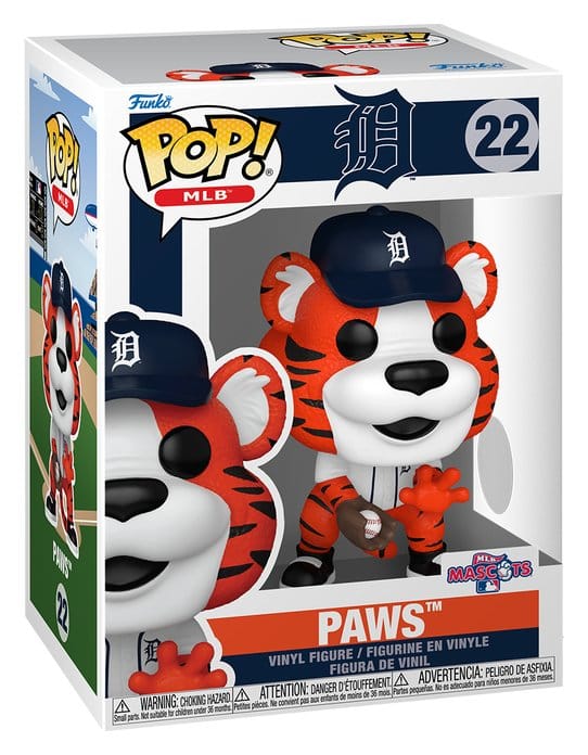 Detroit Tigers POP! MLB Vinyl figurine Paws 9 cm