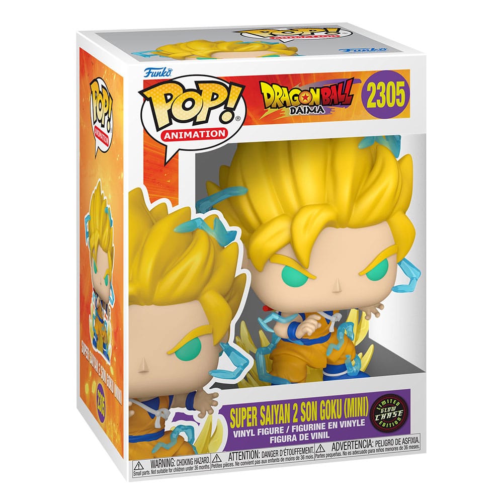 Dragon Ball assortiment Daima POP! Animation Vinyl figurine SS Son Goku w/Chase 9 cm (6)