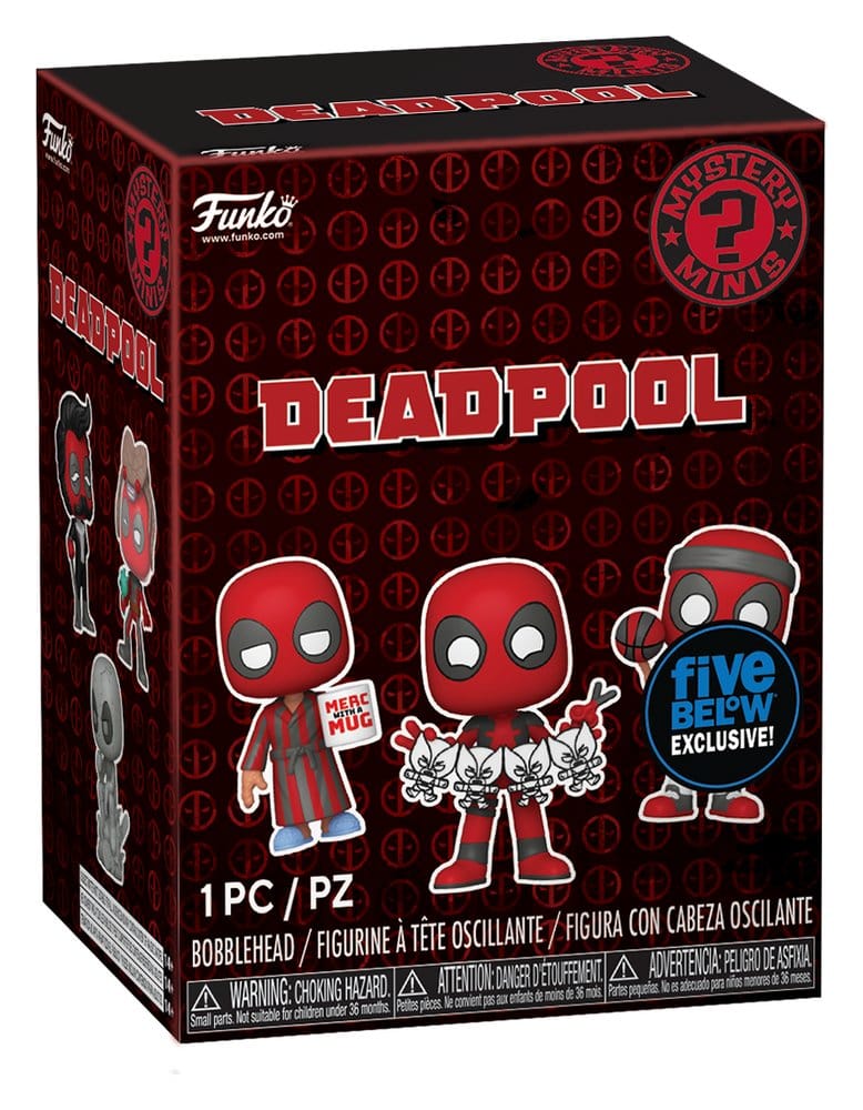 Marvel Comics présentoir Mystery Minis figurines Deadpool Series 5 5 cm (12)