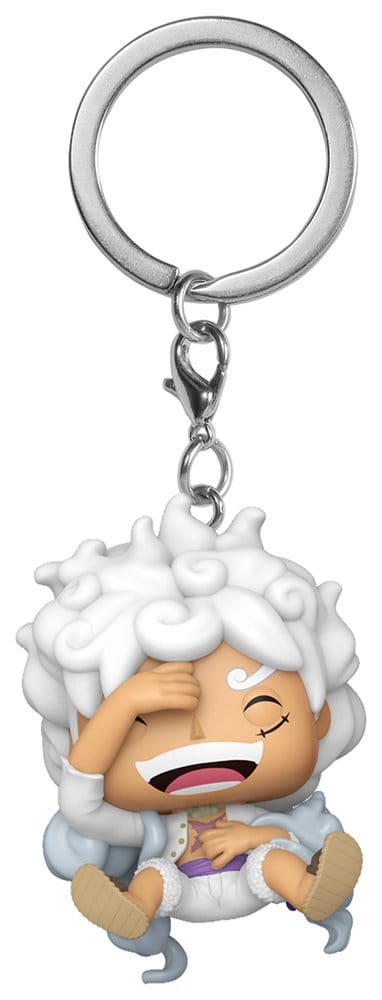 One Piece présentoir porte-clés Pocket POP! Luffy Gear 5 4 cm (12)