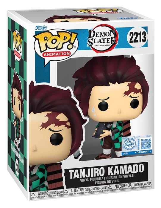 Demon Slayer: Kimetsu no Yaiba POP! Animation Vinyl figurines Tanjiro w/Crow 9 cm