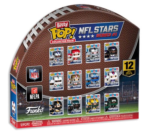 NFL presentoir figurines Bitty POP! Vinyl Multipack 2,5 cm (12)