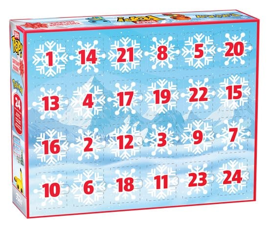 Pokémon Bitty POP! calendrier de l´avent 24 Day Countdown