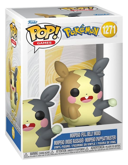 Pokémon POP! Games Vinyl figurine Morpeko(Full Belly) 9 cm