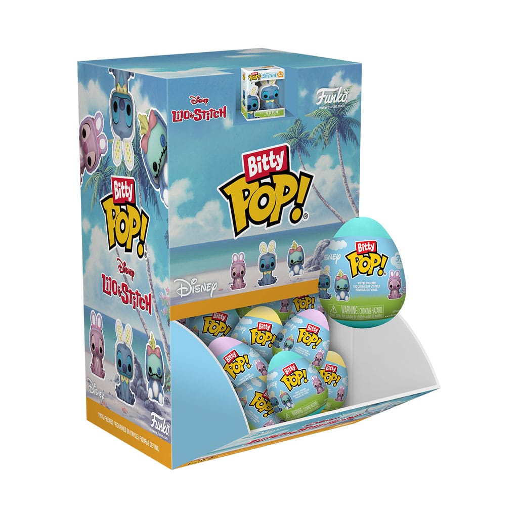 Lilo & Stitch (Evergreen Pack) Bitty POP! Oeufs de Pâques blind box assortiment (24)