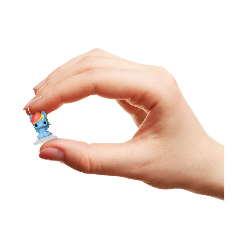 Mon Petit Poney pack 4 figurines Bitty POP! Vinyl Rainbow Dash 2,5 cm