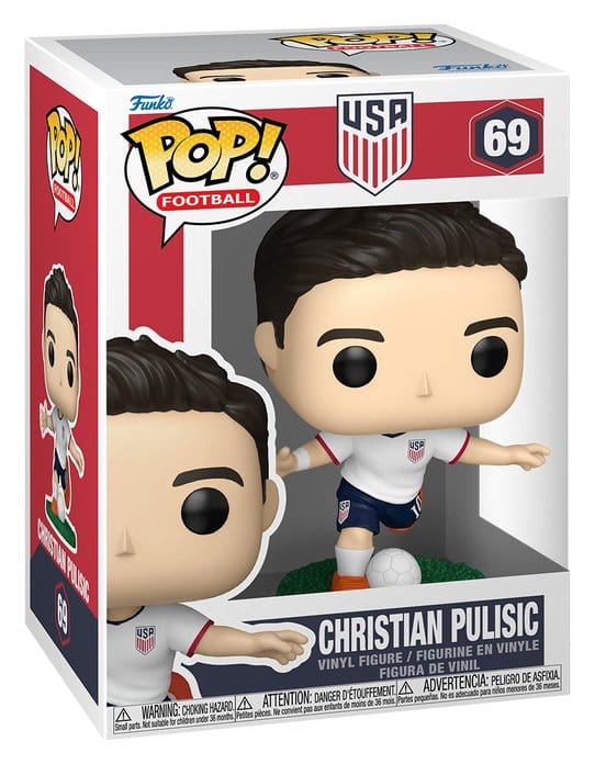 EFL POP! Football Vinyl Figurine USA- Christian Pulisic 9 cm