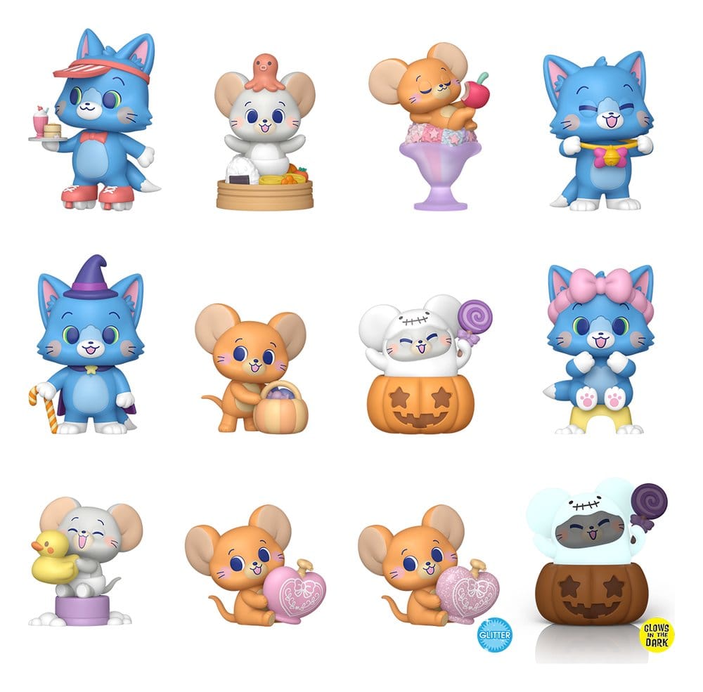 Tom & Jerry Gokko présentoir Mystery Minis figurines 5 cm (12)