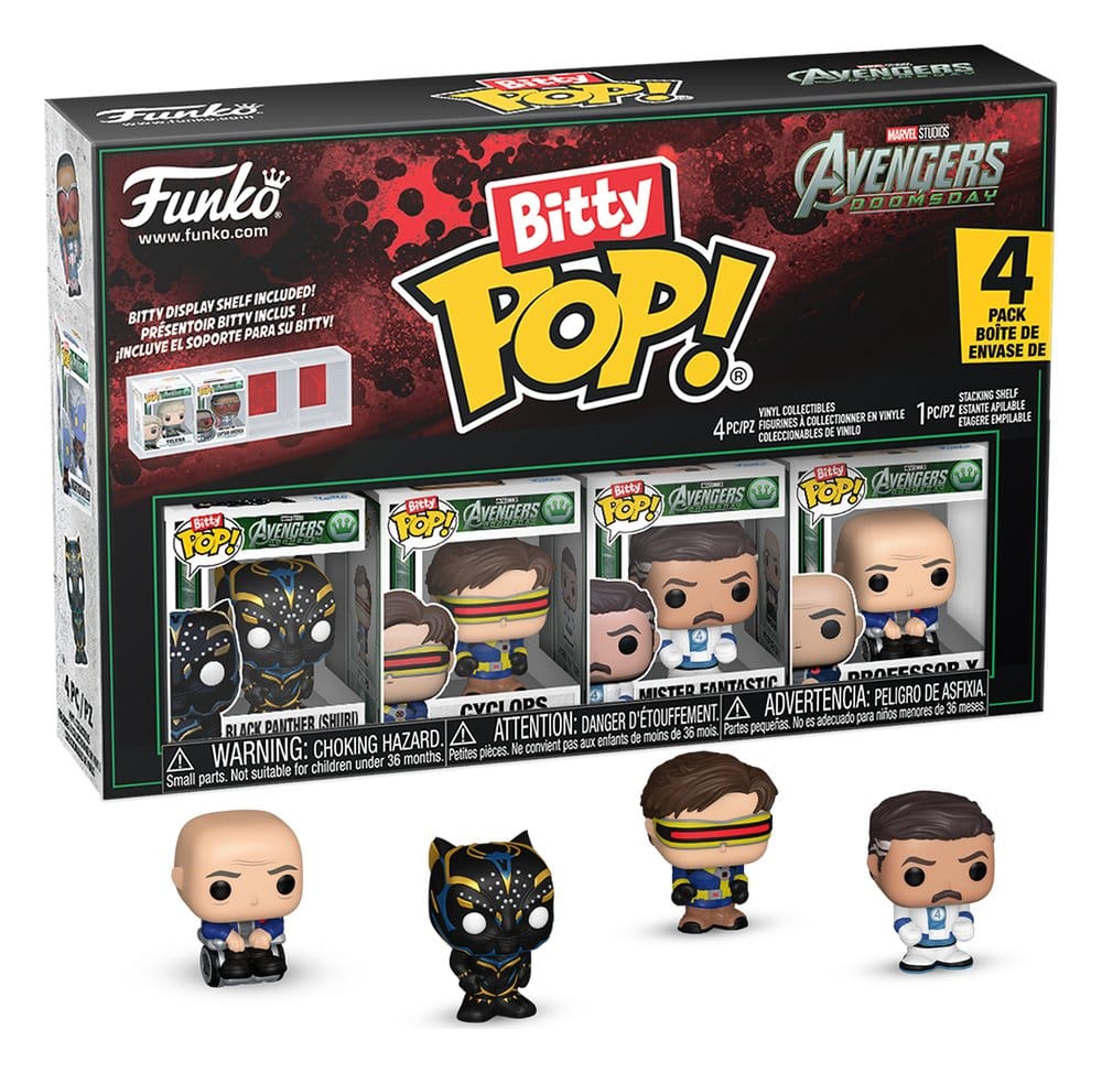 Avengers: Doomsday pack 4 figurines Bitty POP! Vinyl Series 3 2,5 cm
