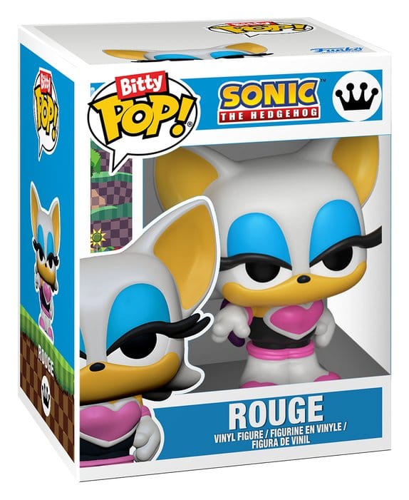 Sonic pack 4 figurines Bitty POP! Vinyl Shadow 2,5 cm
