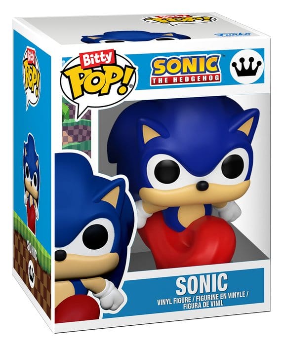 Sonic pack 4 figurines Bitty POP! Vinyl Sonic 2,5 cm