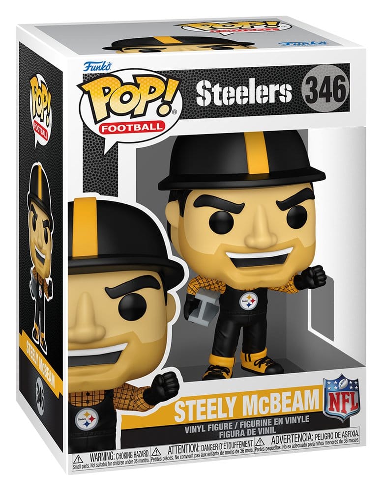 NFL POP! Vinyl figurine Mascots: Steelers- Steely McBeam 9 cm