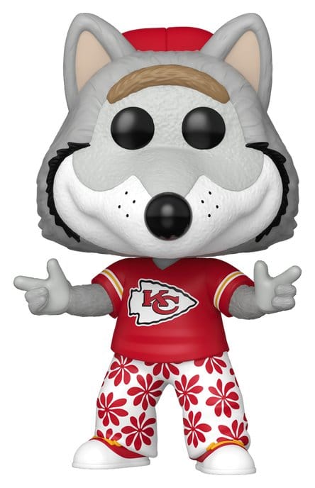 NFL POP! Vinyl figurine Mascots: Chiefs- Wolf 9 cm