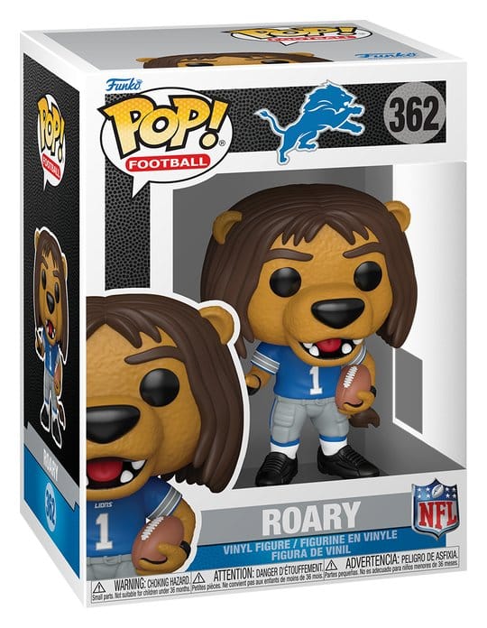 NFL POP! Vinyl figurine Mascots: Lions - Roary 9 cm