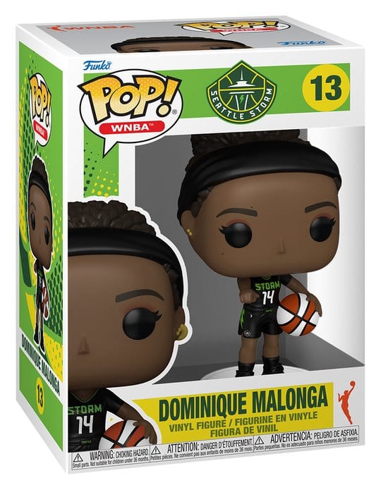 WNBA Legends POP! Sports Vinyl Figurine Seattle Storm - Dominique Malonga 9 cm