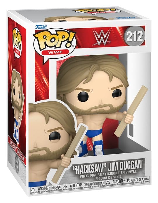 WWE POP! Vinyl figurine Hacksaw Jim Duggan 9 cm