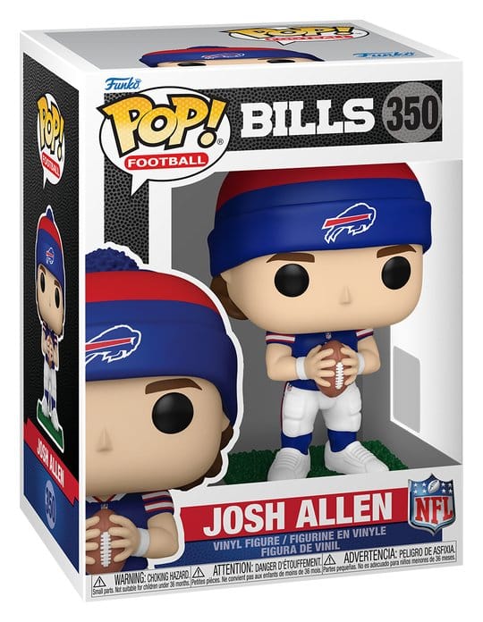 NFL POP! Vinyl figurine : Bills- Josh Allen (Beanie) 9 cm